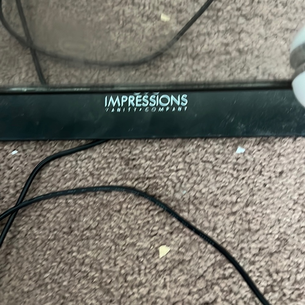 Led makeup mirror